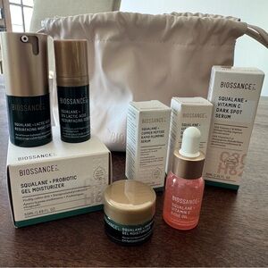Biossance Skincare Collection - Green and Gold